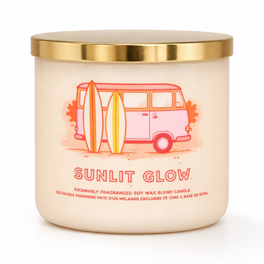 BBW 3 WICK CANDLE SUNLIGHT GLOW 411 G