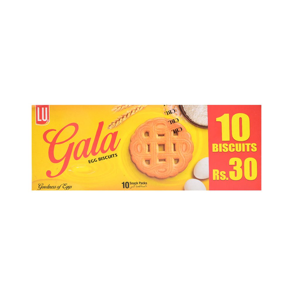LU GALA EGG BISCUIT 56 GM S/P PACK OF 10 PC BOX