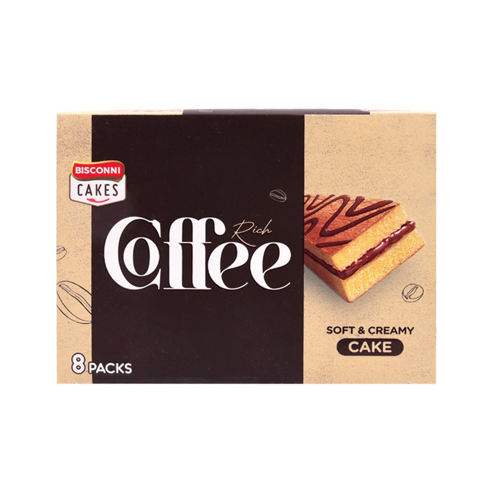 BISCONNI COFFEE CAKE 30 GM 8PC BOX