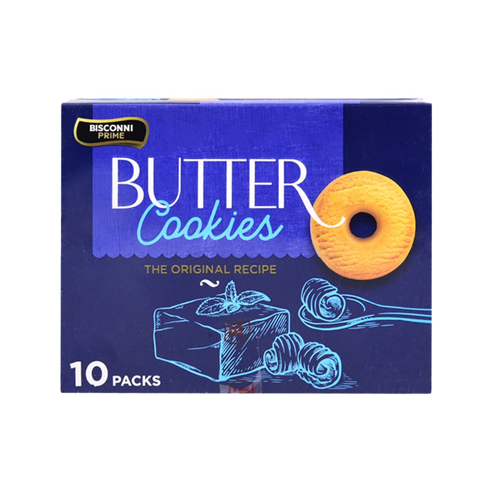 BISCONNI BUTTER COOKIES 24 GM 10PC BOX