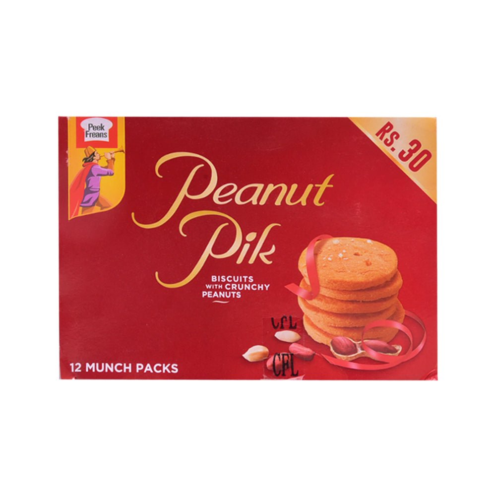 PEEK FREANS PEANUT PIK MUNCH PACK 47.3 GM 12PC BOX