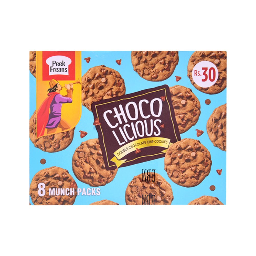PEEK FREANS CHOCOLICIOUS DOUBLE CHOCOLATE 37.8 GM 8PC BOX